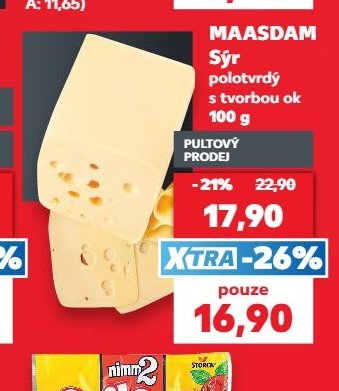 MAASDAM Sýr