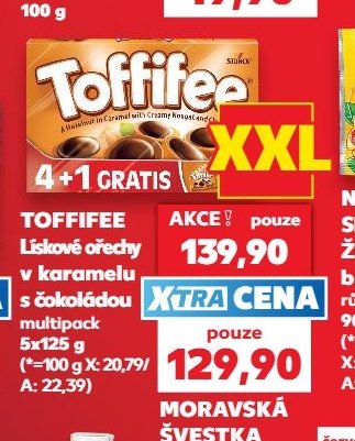 TOFFIFEE Lískové ořechy v karamelu