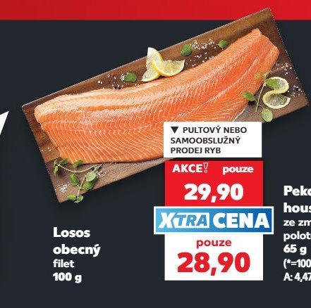 Losos obecný filet 100 g
