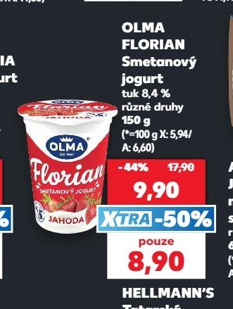 OLMA FLORIAN Smetanový jogurt 150 g