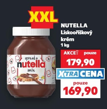 NUTELLA Lískooříškový krém