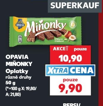 OPAVIA MIŇONKY Oplatky