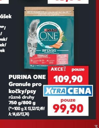 PURINA ONE Granule pro kočky/psy