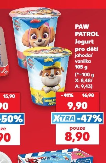 Paw Patrol Jogurt pro děti