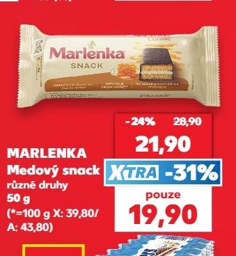 Marlenka Medový snack
