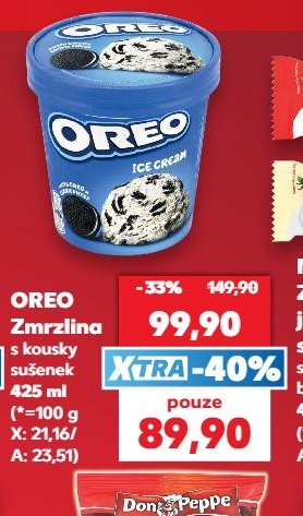 Oreo Zmrzlina s kousky sušenek 425 ml