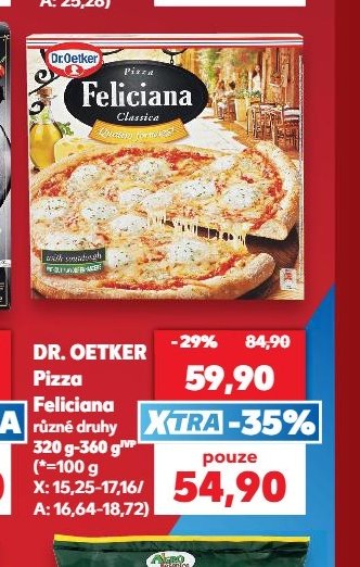 Dr. Oetker Pizza Feliciana různé druhy 320 g-360 g
