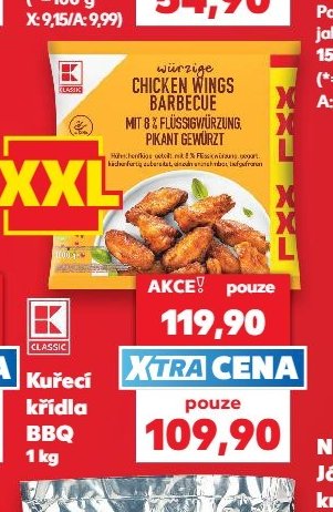 Kuřecí křidla BBQ 1 kg