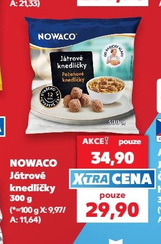 Nowaco Játrové knedlíčky 300 g