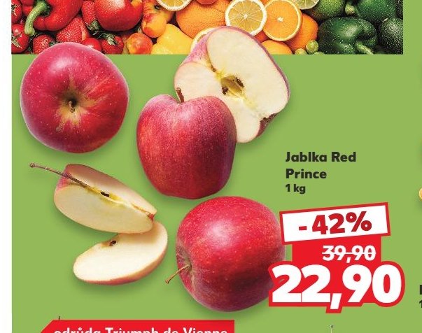 Jablka Red Prince
