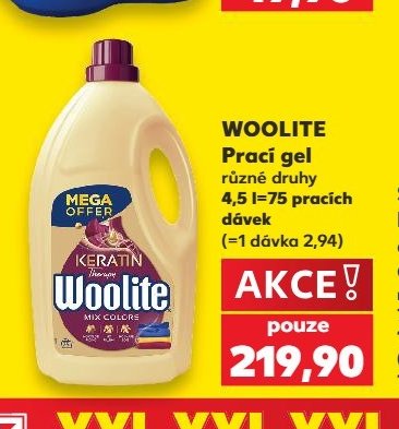 WOOLITE Prací gel