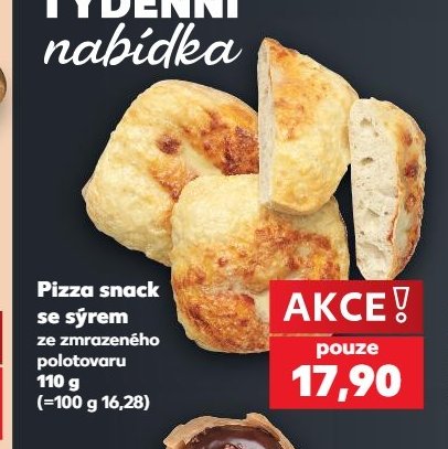 Pizza snack se sýrem