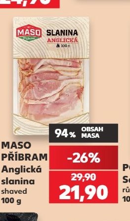 Maso Příbram Anglická slanina