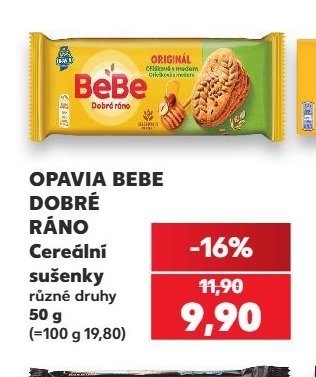 Opavia BeBe Dobré ráno