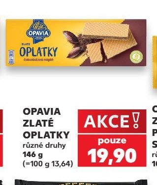 Opavia Zlaté oplatky