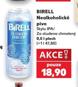 Birell nealkoholické pivo