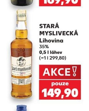 STARÁ MYSLIVECKÁ Lihovina