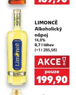 LIMONČE Alkoholický nápoj