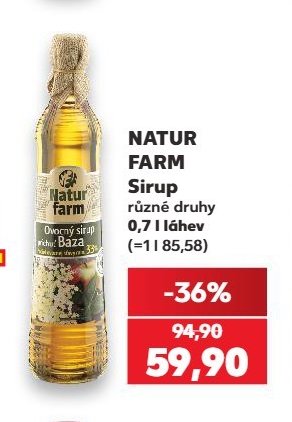 NATUR FARM Sirup
