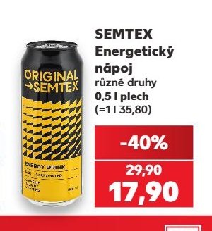 SEMTEX Energetický nápoj