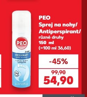 Peo Sprej na nohy/Antiperspirant