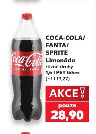 Coca-Cola/Fanta/Sprite Limonáda