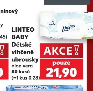 Linteo Baby Dětské vlhčené ubrousky