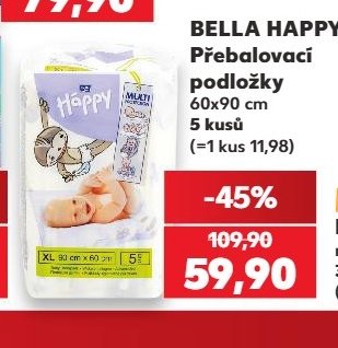 Bella Happy Přebalovací podložky