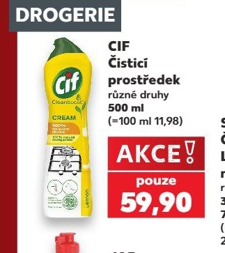 Cif Čisticí prostředek