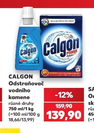 Calgon Odstraňovač vodního kamene
