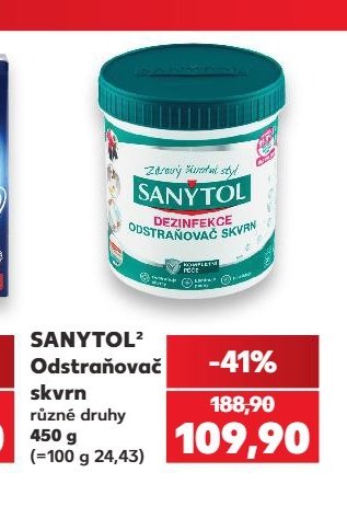 SANYTOL Odstraňovač skvrn