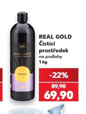 REAL GOLD Čisticí prostředek na podlahy