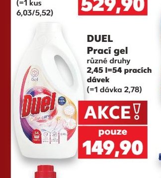 DUEL Prací gel