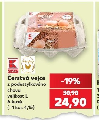Čerstvá vejce