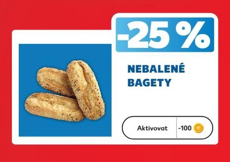 Nebalené bagety