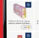 K-Bio Ovocný nápoj jablko a třešeň 3x200ml
