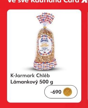 K-Jarmark Chléb Lámankový 500 g