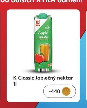 K-Classic Jablečný nektar 1l