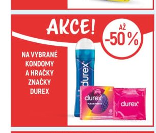 Durex kondomy a hračky