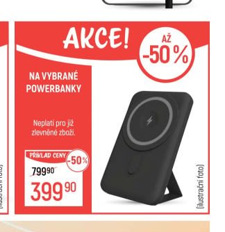 Na vybrané powerbanky