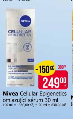 Nivea Cellular Epigenetics omlazující sérum 30 ml