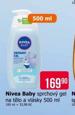 Nivea Baby sprchový gel na tělo a vlásky 500 ml