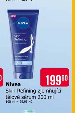 Nivea Skin Refining zjemňující tělové sérum 200 ml