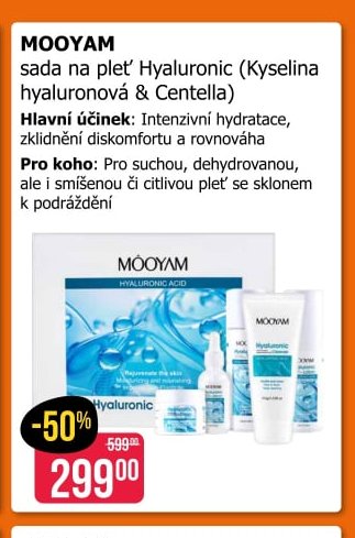 MOOYAM sada na pleť Hyaluronic