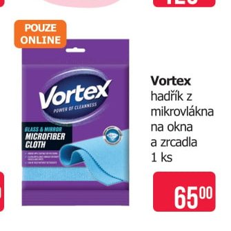 Vortex hadřík z mikrovlákna na okna a zrcadla 1 ks