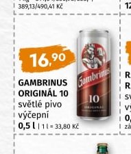 Gambrinus Originál 10 - COOP aktualniletaky.eu