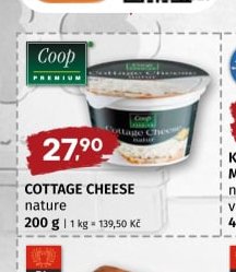 COOP COTTAGE CHEESE nature - COOP aktualniletaky.eu