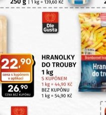 DIE GUSTA HRANOLKY DO TROUBY 1 kg - COOP aktualniletaky.eu