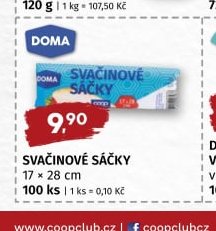 DOMA SVAČINOVÉ SÁČKY - COOP aktualniletaky.eu