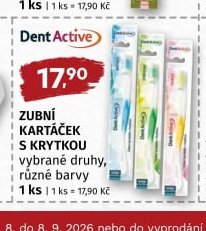 DENT ACTIVE ZUBNÍ KARTÁČEK - COOP aktualniletaky.eu